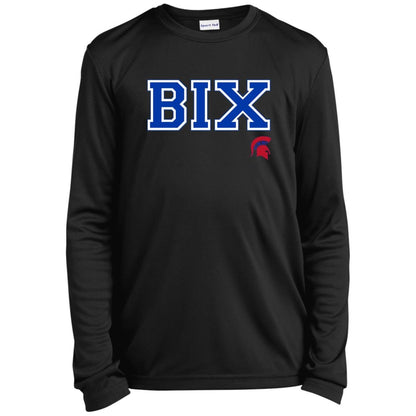 BIXBY SPARTANS YOUTH LONG SLEEVE PERFORMANCE TEE - The Club