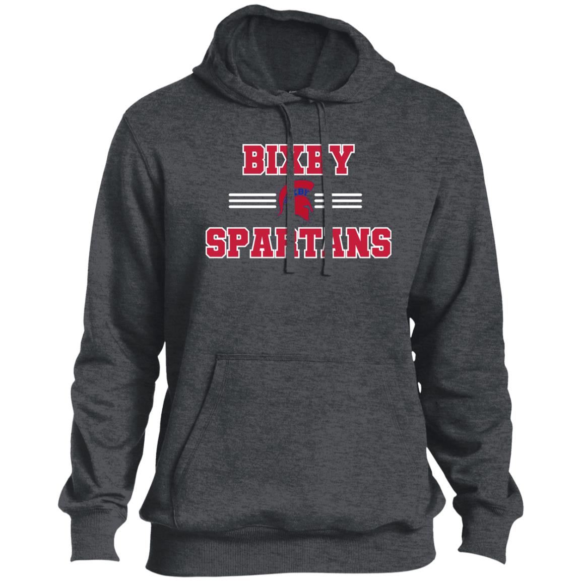 BIXBY SPARTANS ADULT HOODED PULLOVER - The Club