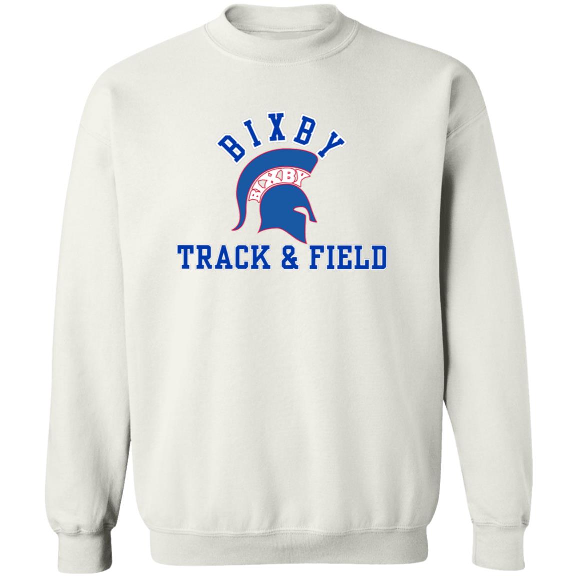 RED AND BLUE TRUE T&F CREWNECK PULLOVER SWEATSHIRT