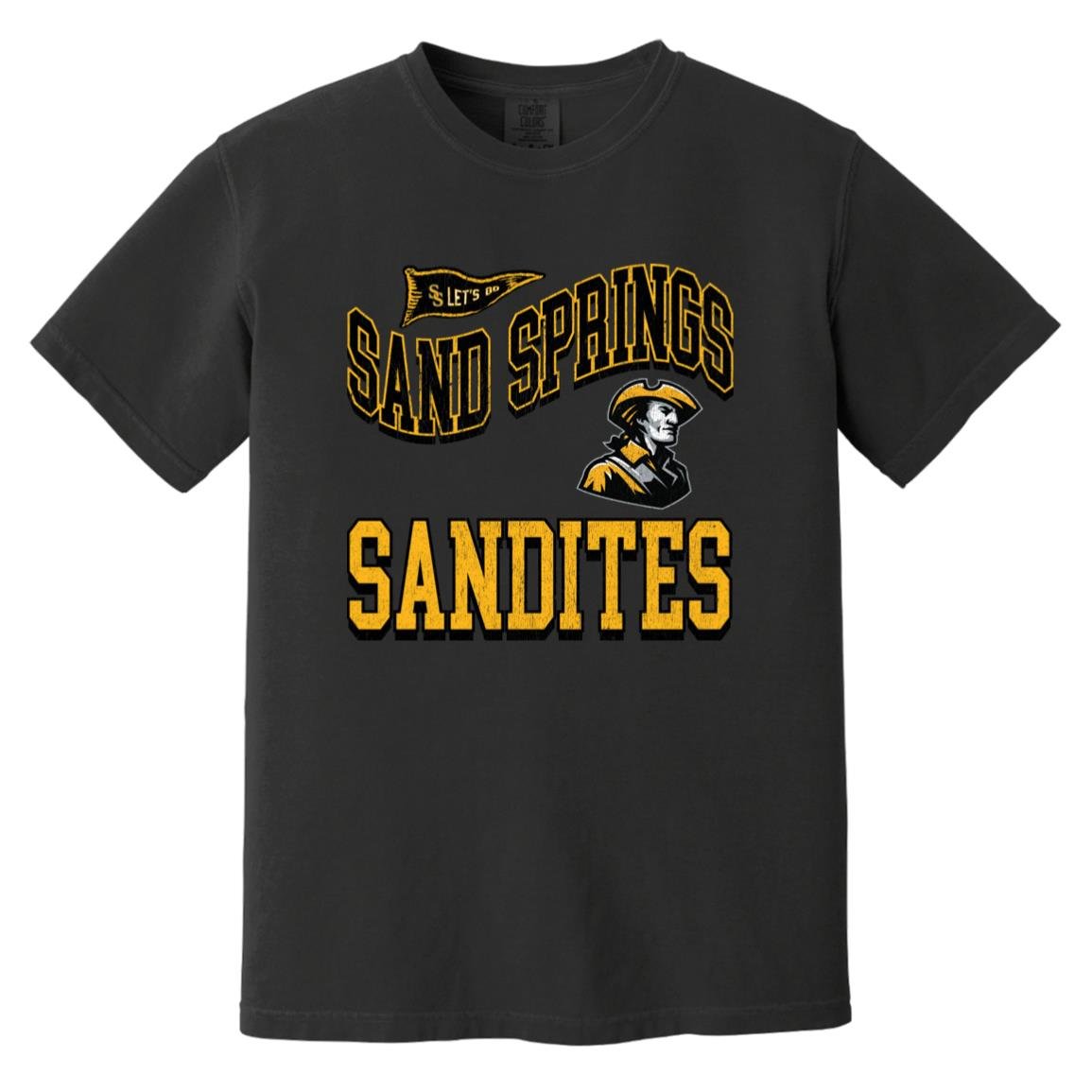 SAND SPRINGS SANDITES GARMENT WASHED TEE - The Club
