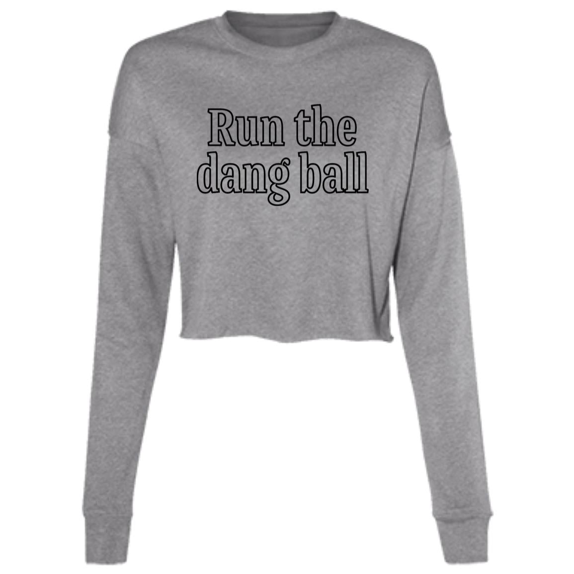 GAMEDAY GRAPHIC LONG SLEEVE CROP TEE - The Club