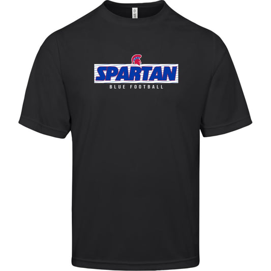 SPARTAN VICTORY BIXBY BLUE ADULT PERFORMANCE TEE