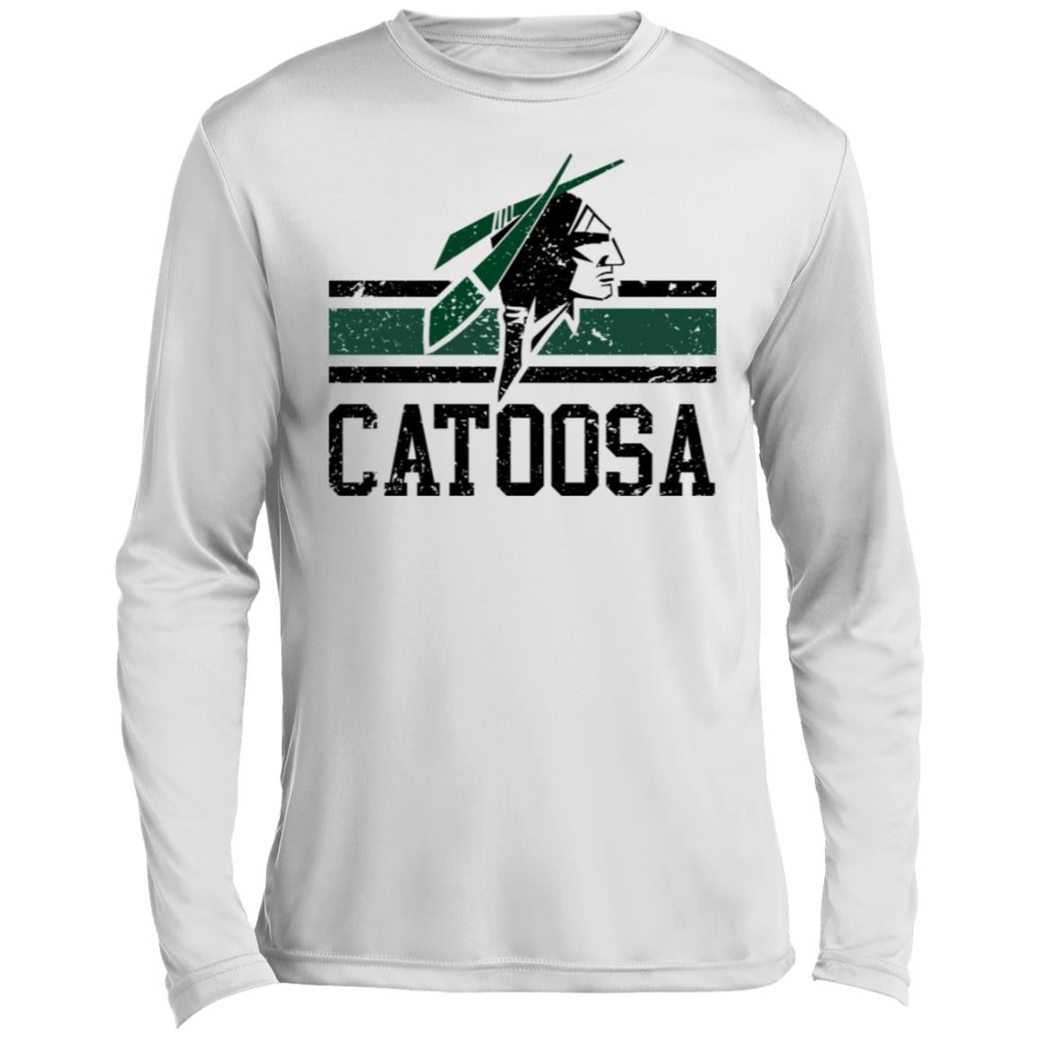 CATOOSA INDIANS MEN'S LONG SLEEVE PERFORMANCE TEE - The Club