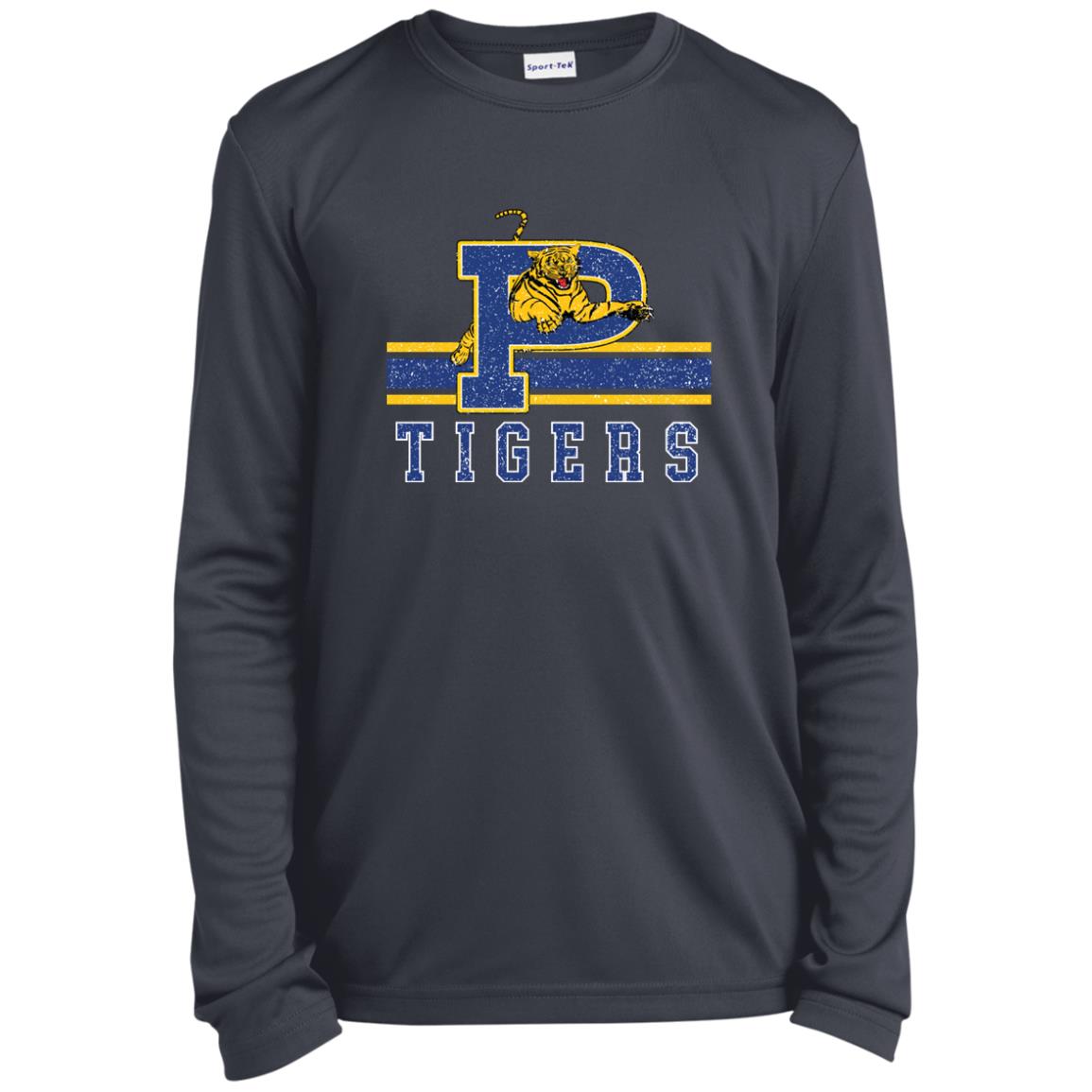 PRYOR TIGERS YOUTH LONG SLEEVE PERFORMANCE TEE - The Club