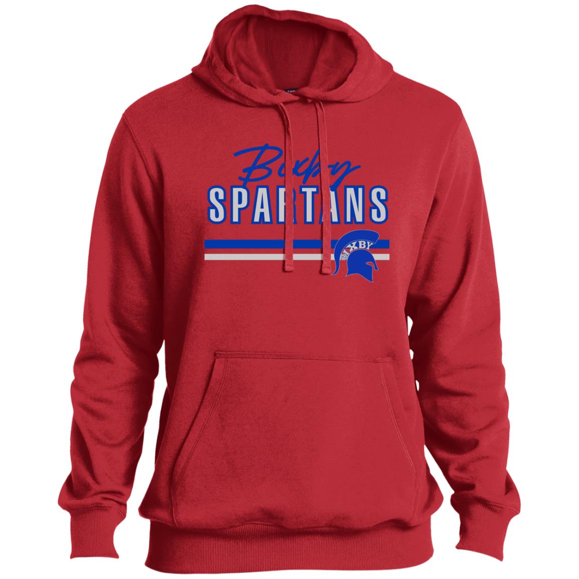 BIXBY SPARTANS ADULT HOODED PULLOVER - The Club