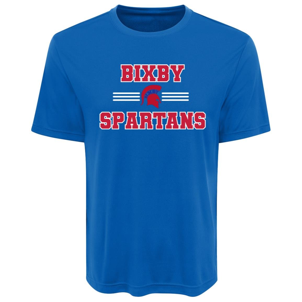 BIXBY SPARTANS ADULT PERFORMANCE TEE - The Club