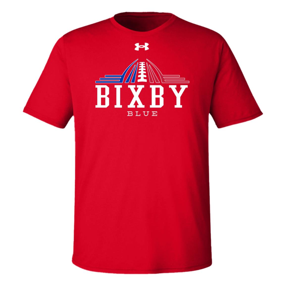 LEGENDS BIXBY BLUE UNDER ARMOUR TEAM TECH TEE