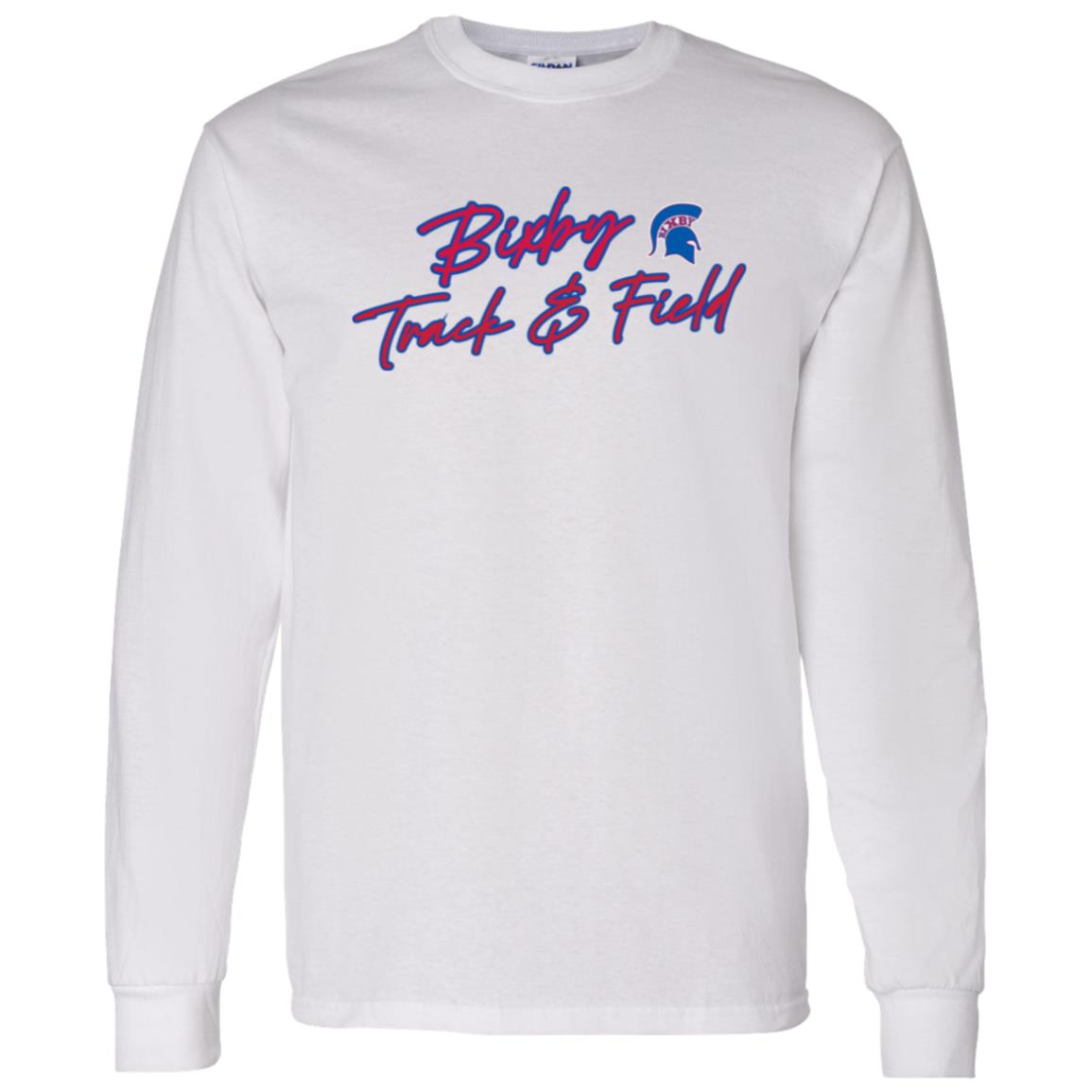 BIXBY SPIRIT T&F ADULT 100% COTTON T-SHIRT