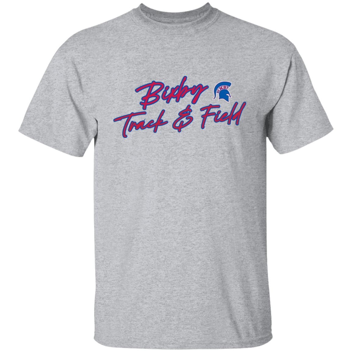 BIXBY SPIRIT T&F YOUTH 100% COTTON T-SHIRT