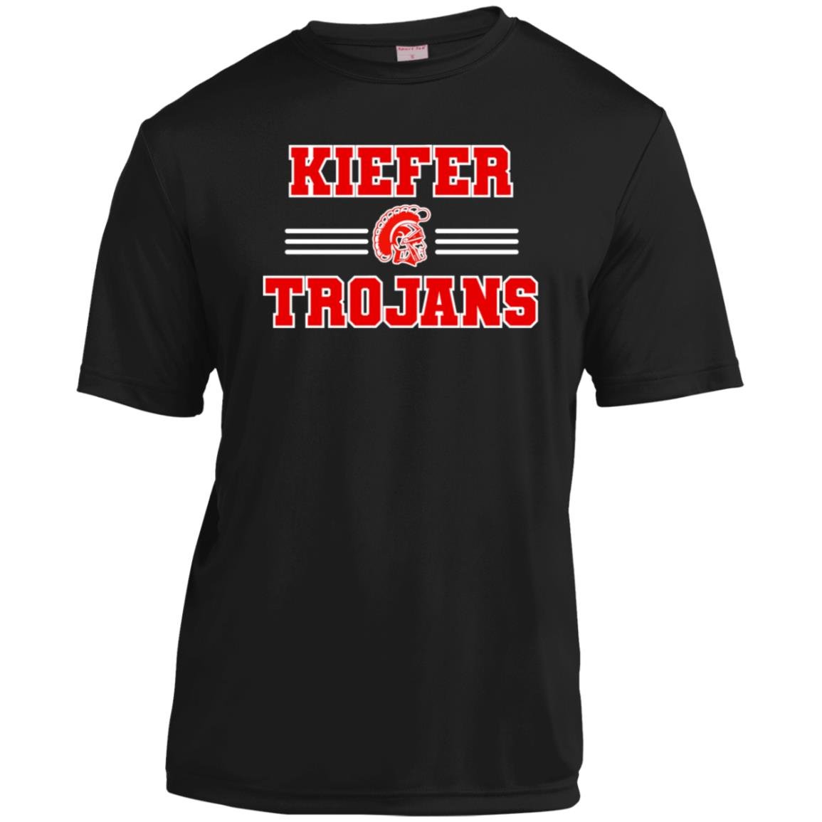 KIEFER TROJANS YOUTH PERFORMANCE TEE - The Club