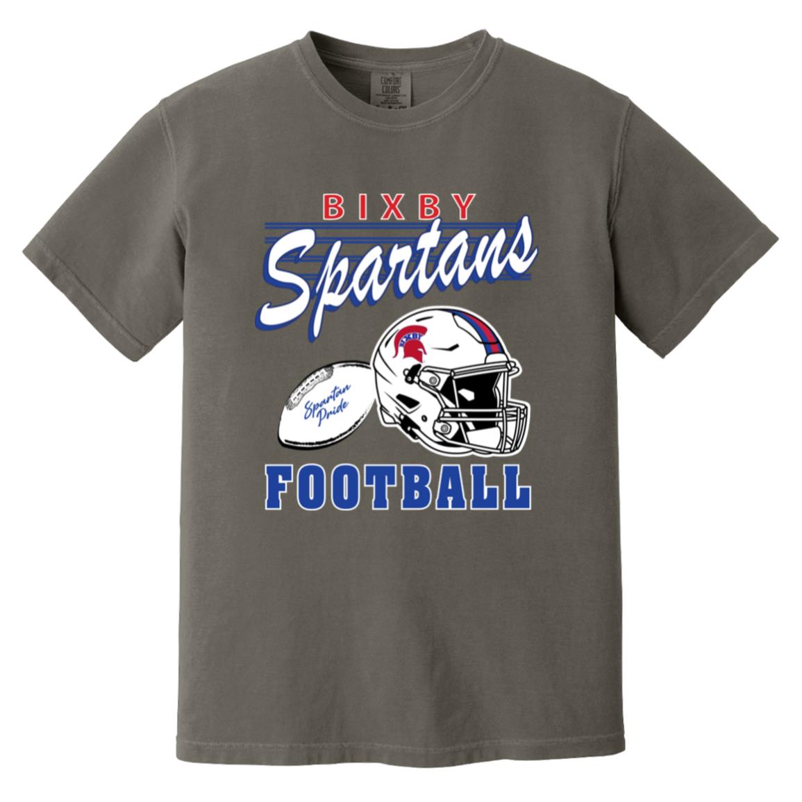 BIXBY SPARTANS ADULT GARMENT WASHED TEE - The Club