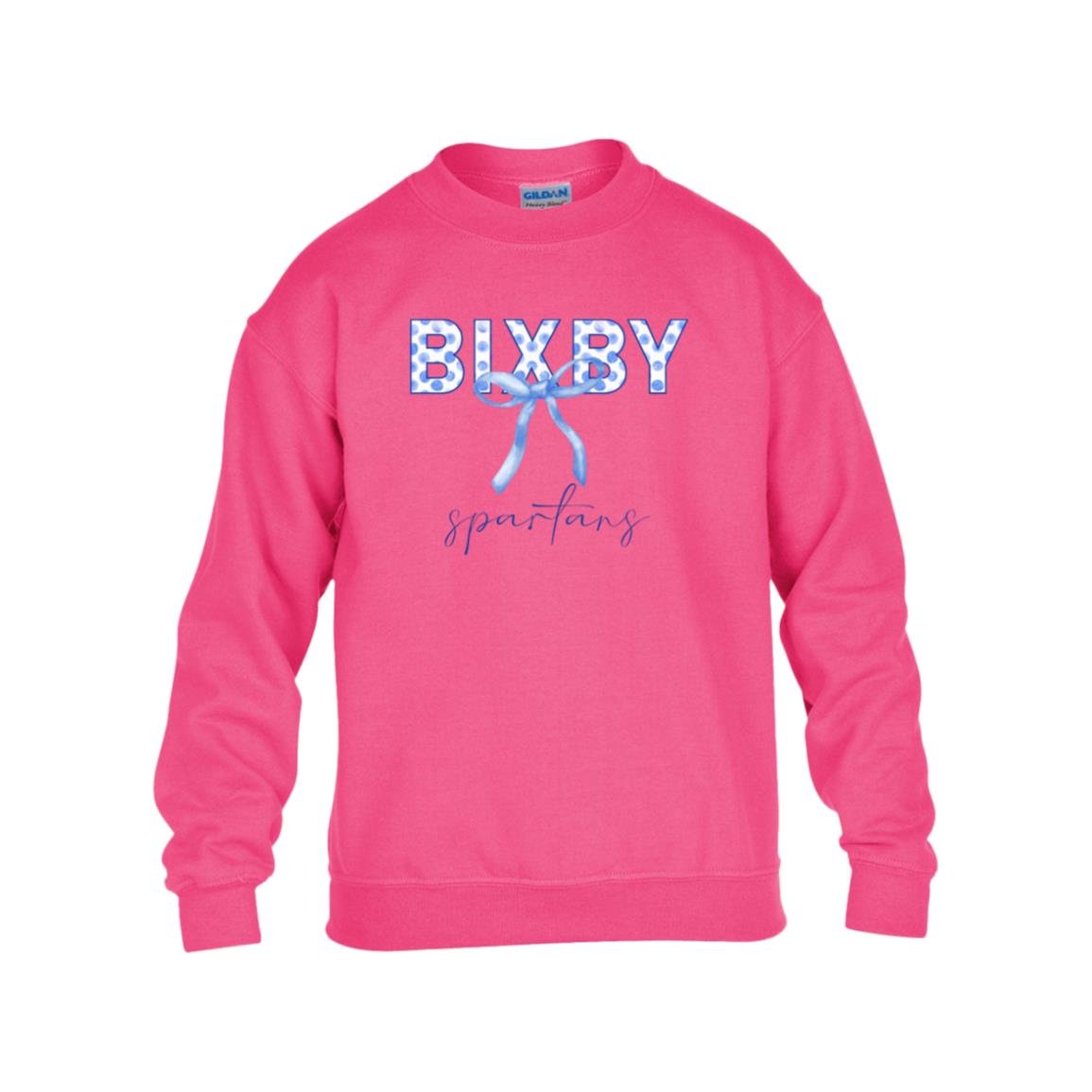 BIXBY SPARTANS YOUTH COTTON SWEATSHIRT - The Club