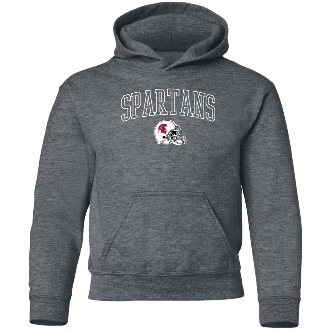 BIXBY SPARTAN FOOTBALL - Youth Pullover Hoodie