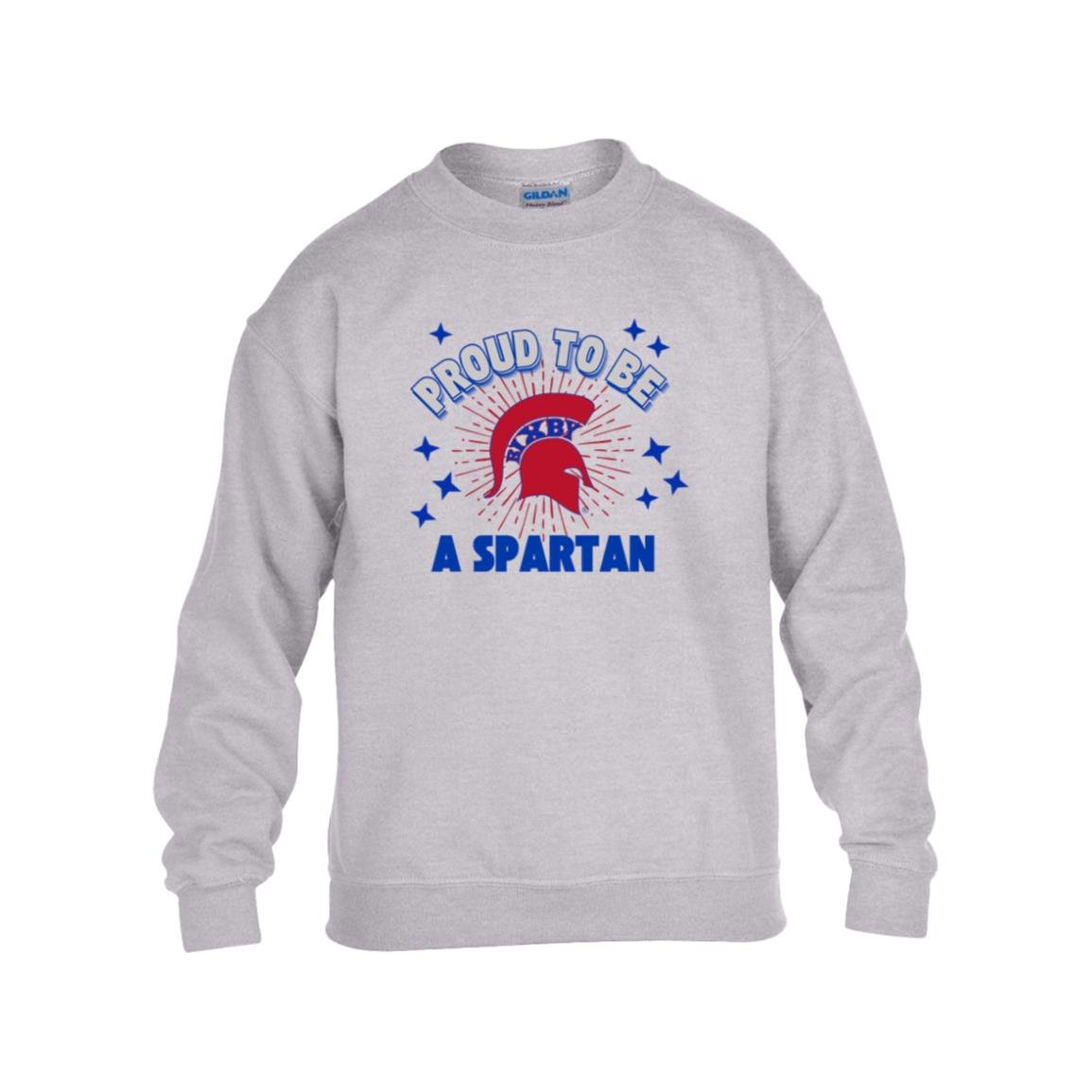 BIXBY SPARTANS YOUTH COTTON SWEATSHIRT - The Club