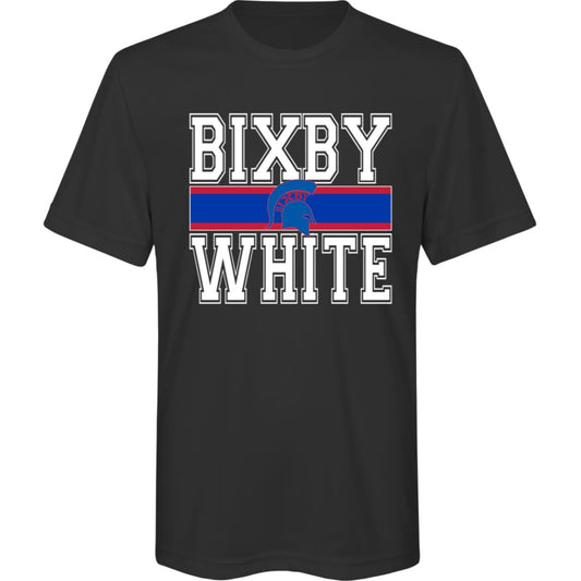 CLASSIC WAY BIXBY WHITE YOUTH PERFORMANCE TEE