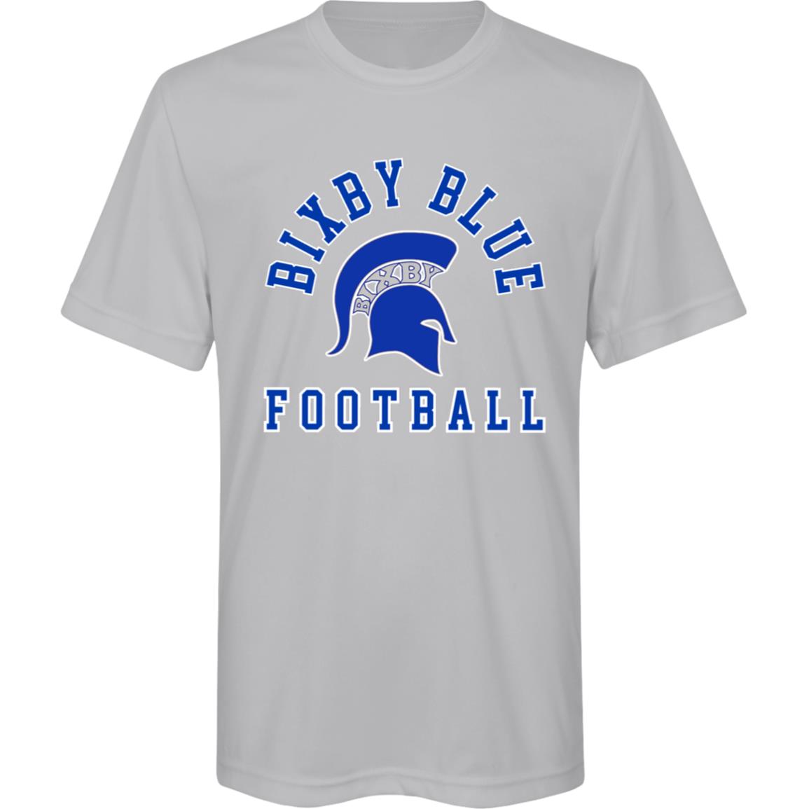 TRUE BLUE BIXBY YOUTH PERFORMANCE TEE