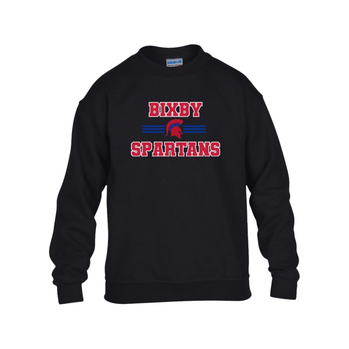 BIXBY SPARTANS YOUTH CLASSIC CREWNECK SWEATSHIRT - The Club