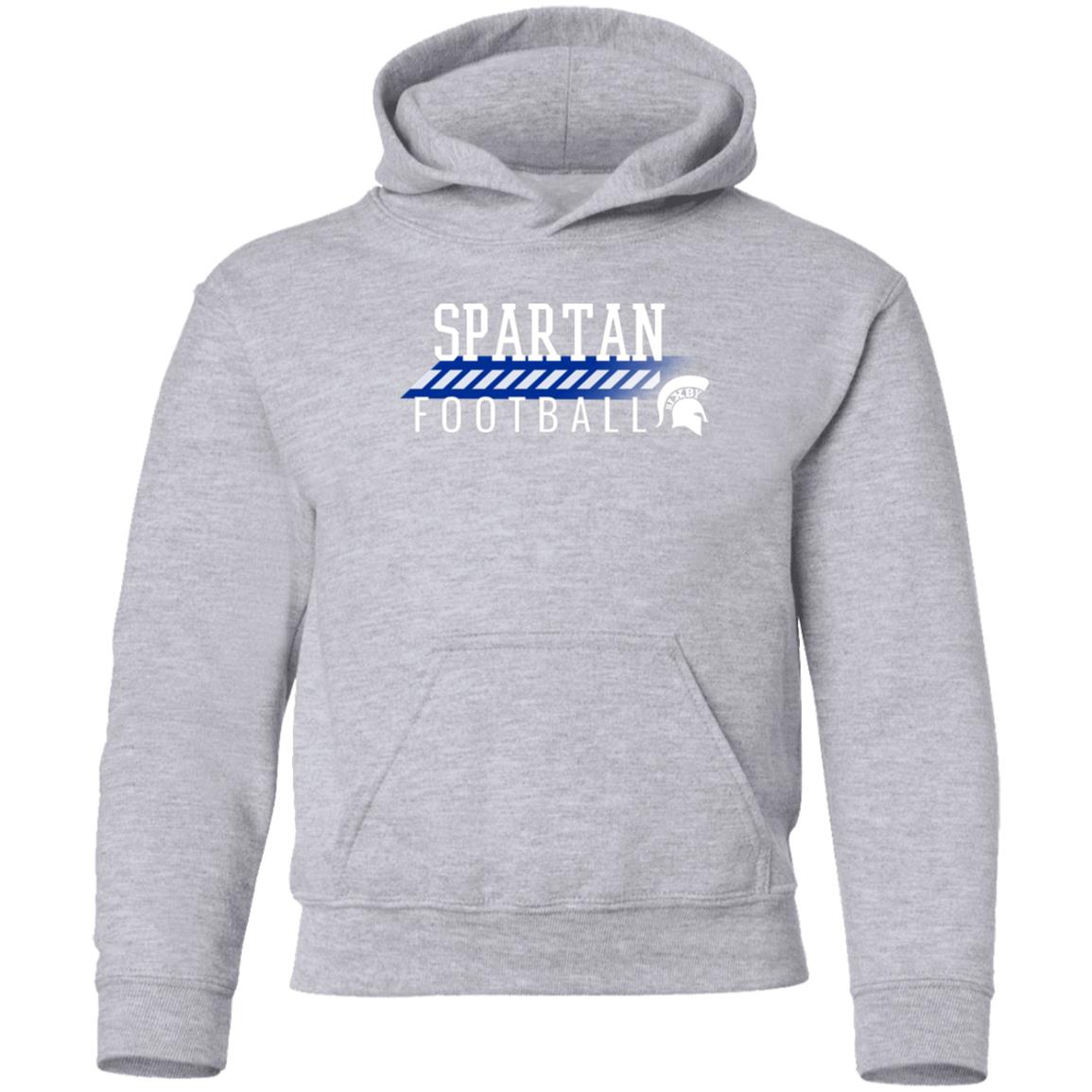 BIXBY SPARTANS YOUTH HOODED PULLOVER - The Club