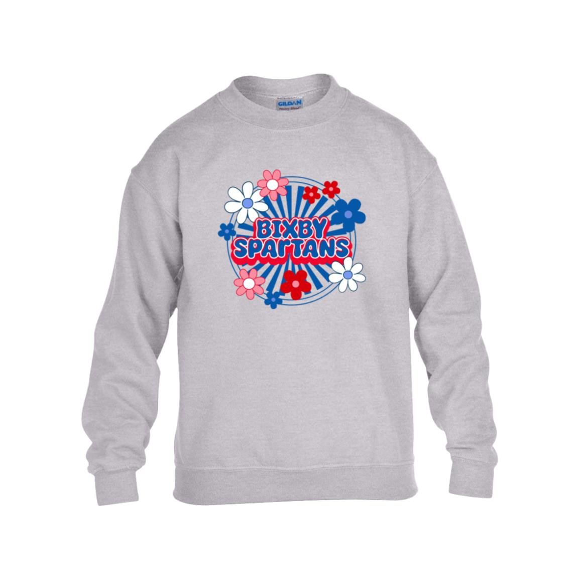 BIXBY SPARTANS YOUTH COTTON SWEATSHIRT - The Club