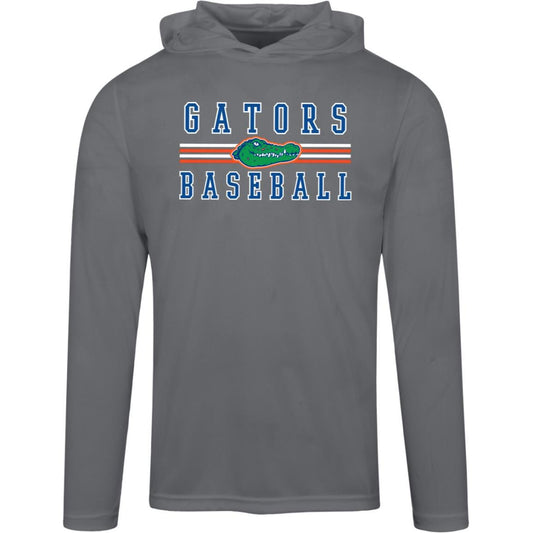 GATB009 - GATORS BASEBALL ADULT PERFORMANCE HOODED TEE - The Club