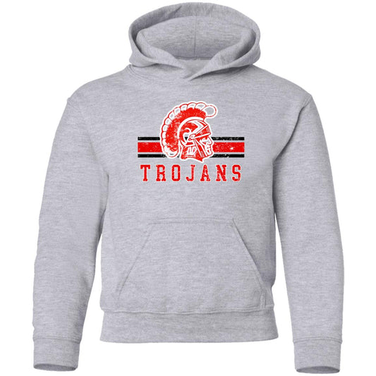 KIEFER TROJANS YOUTH HOODED PULLOVER - The Club