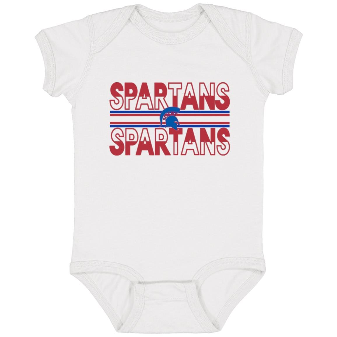 BIXBY SPARTANS SHORT SLEEVE ONESIE - The Club