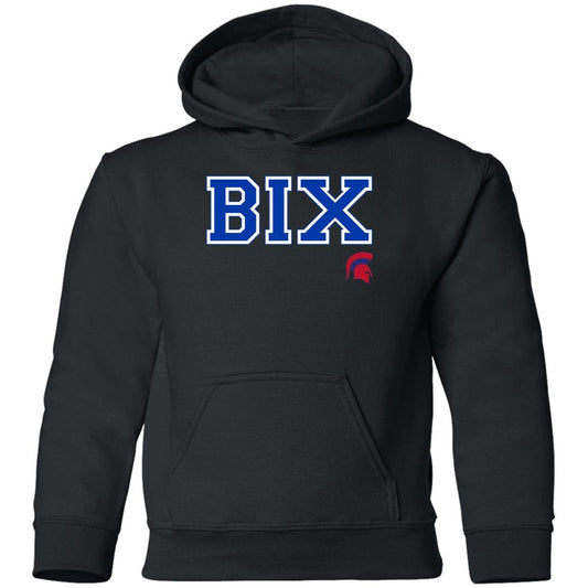BIXBY SPARTANS YOUTH HOODED PULLOVER - The Club