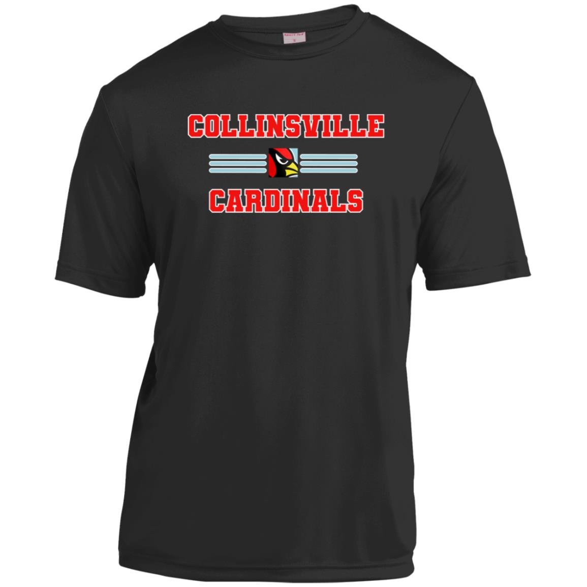 COLLINSVILLE CARDINALS YOUTH PERFORMANCE TEE - The Club