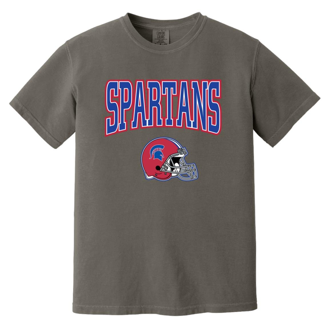 BIXBY SPARTANS ADULT GARMENT WASHED TEE - The Club