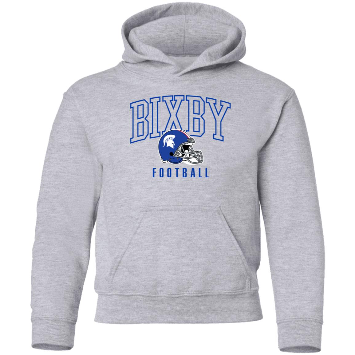 BIXBY SPARTAN FOOTBALL - Youth Pullover Hoodie