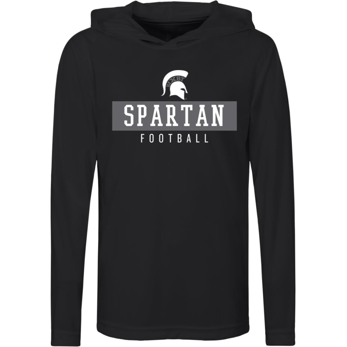 SPARTAN GAME TIME YOUTH PERFORMANCE HOODED TEE