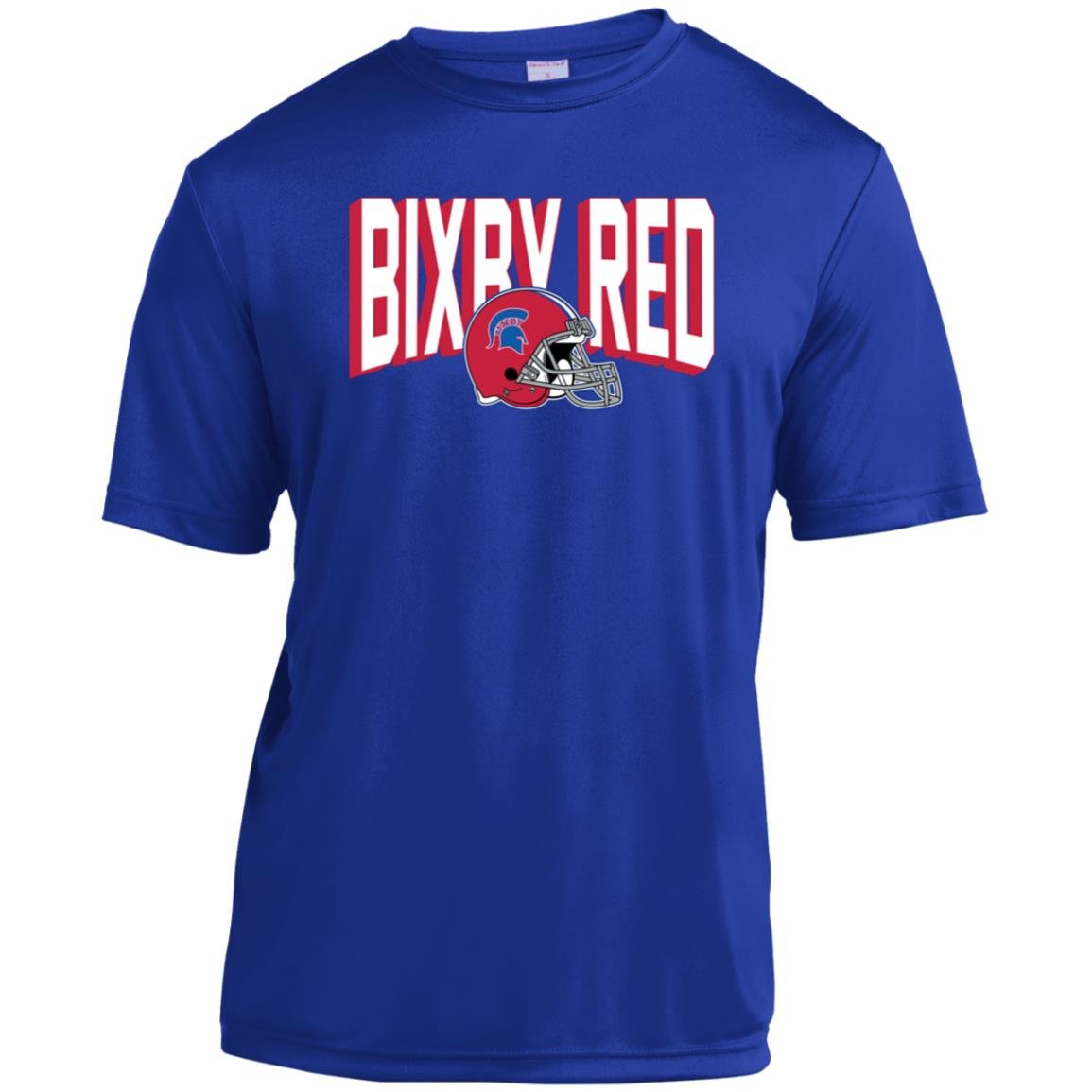 BIXBY RED FOOTBALL YOUTH PERFORMANCE TEE - The Club