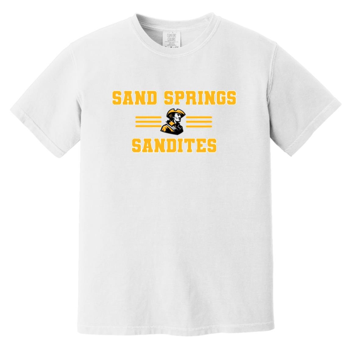 SAND SPRINGS SANDITES GARMENT WASHED TEE - The Club