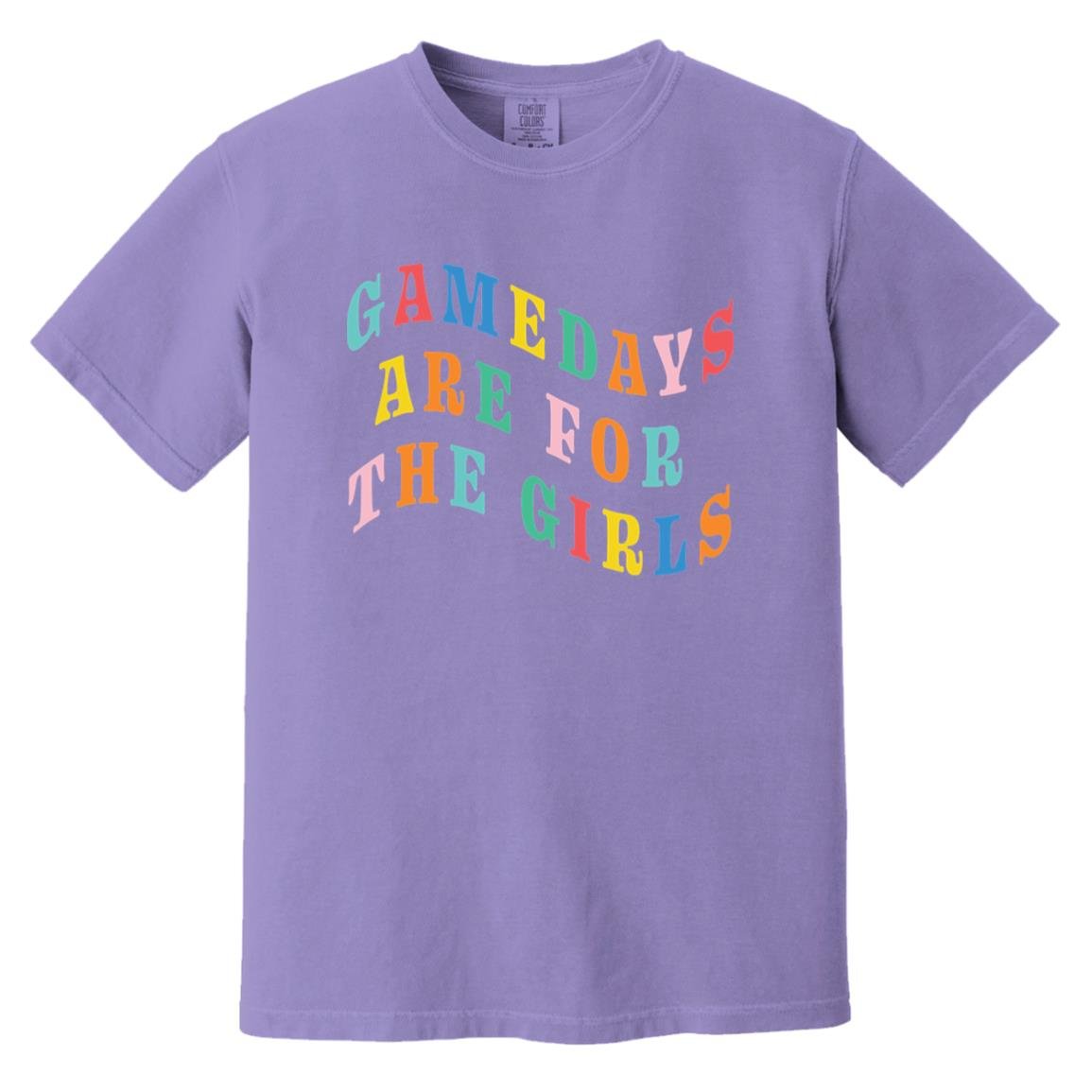 GAMEDAY GRAPHIC ADULT GARMENT WASHED TEE - The Club