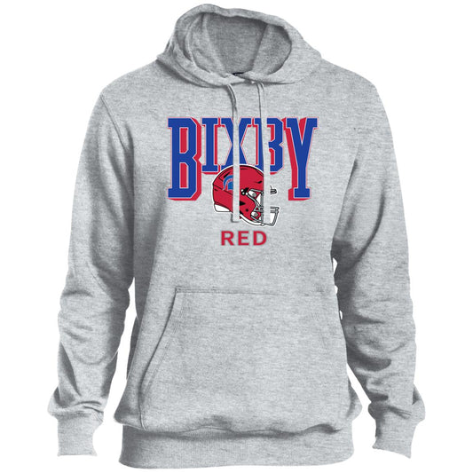 BIXBY RED FOOTBALL ADULT HOODED PULLOVER - The Club