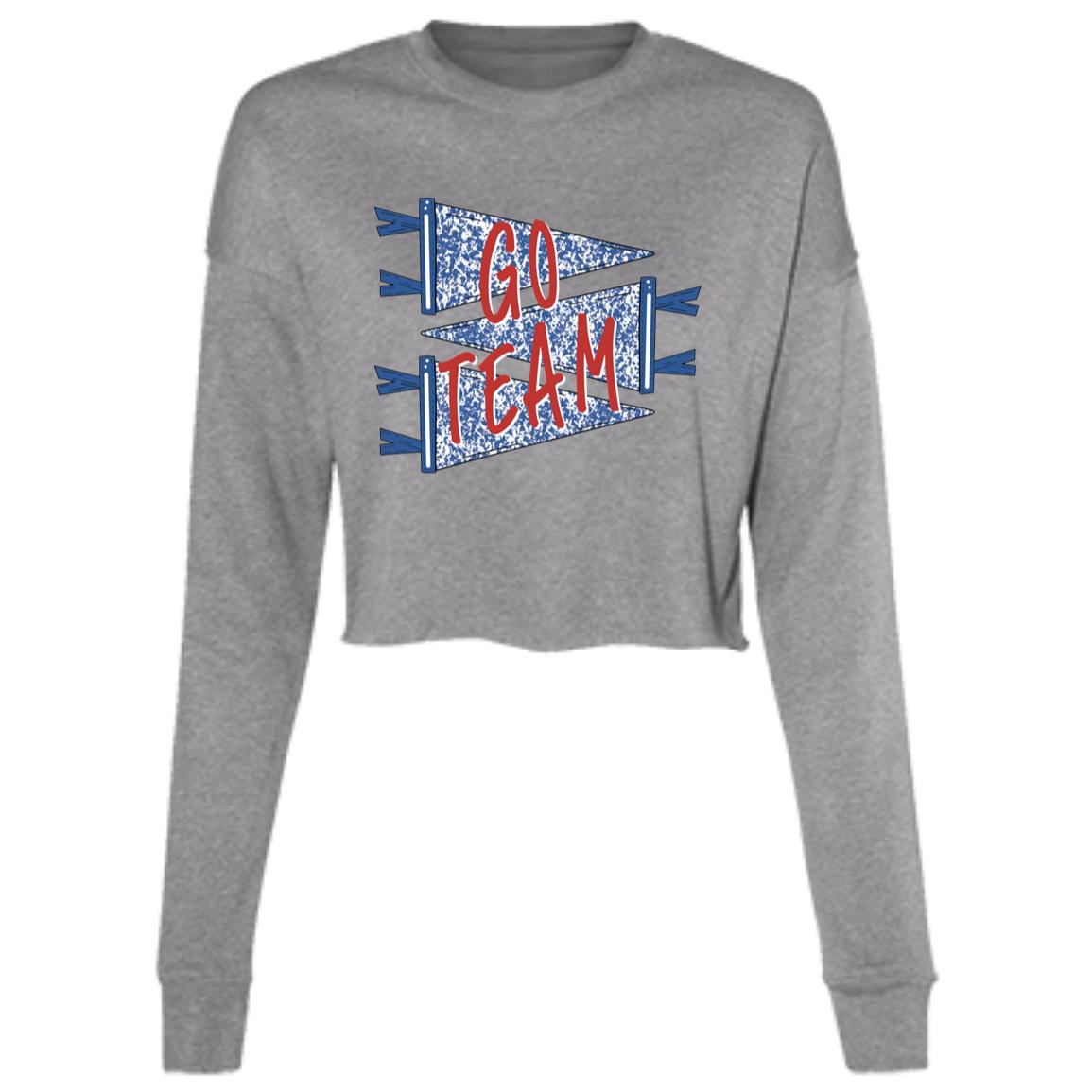 GAMEDAY GRAPHIC LONG SLEEVE CROP TEE - The Club