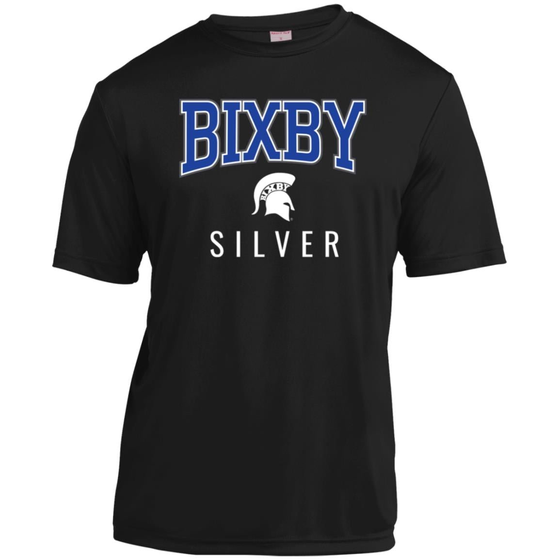 BIXBY SILVER FOOTBALL YOUTH PERFORMANCE TEE - The Club