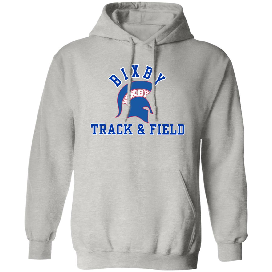 RED AND BLUE TRUE T&F PULLOVER HOODIE