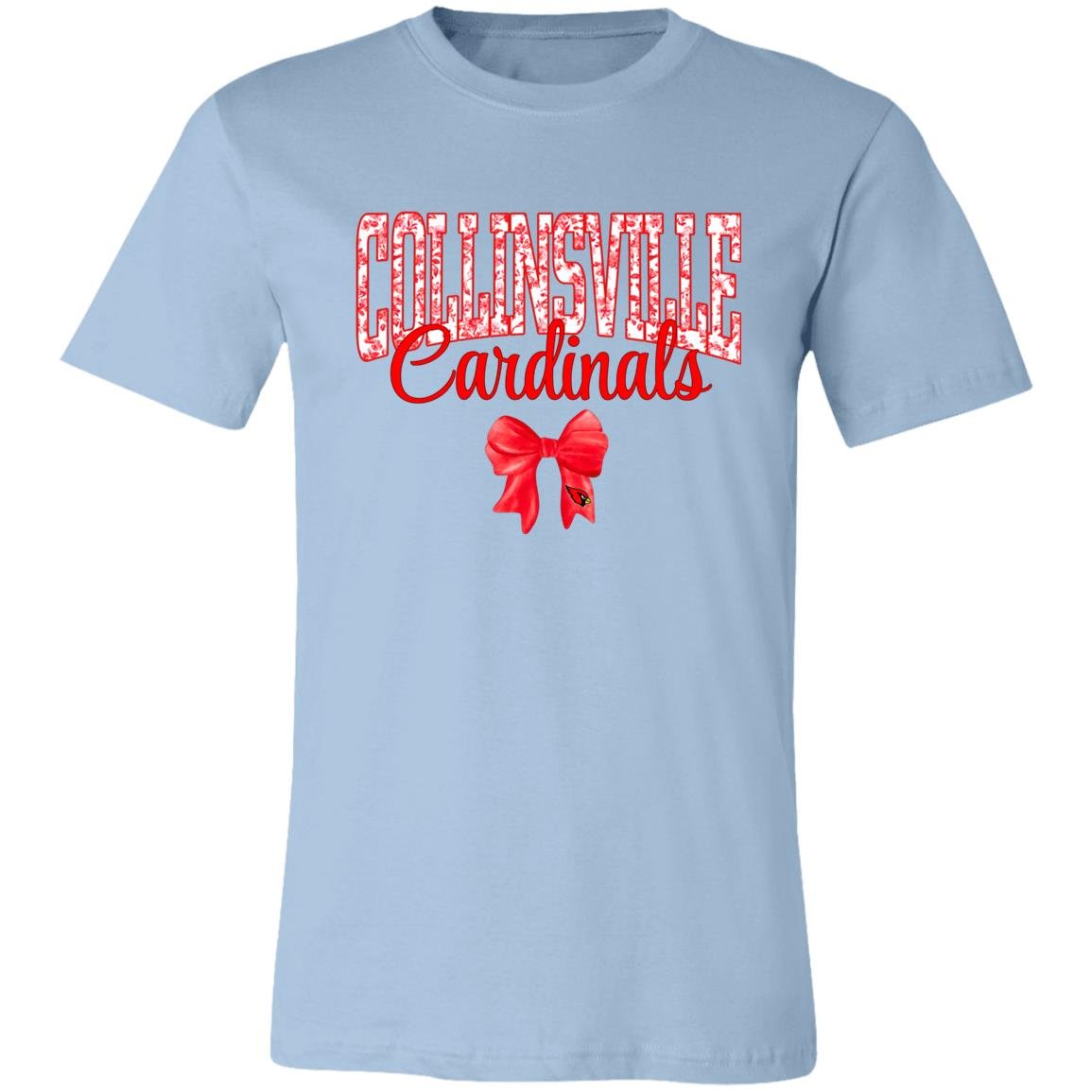 COLLINSVILLE CARDINALS ADULT CLASSIC COTTON TEE - The Club