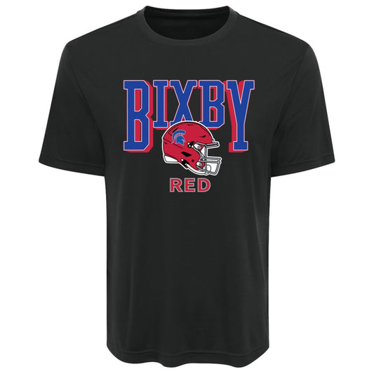 BIXBY RED FOOTBALL ADULT PERFORMANCE TEE - The Club