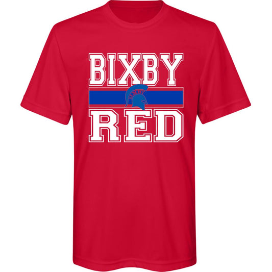 CLASSIC WAY BIXBY RED YOUTH PERFORMANCE TEE