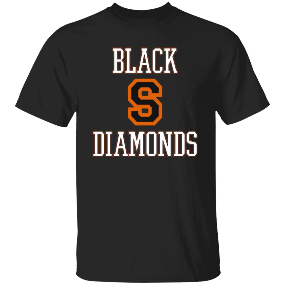 Black Diamonds Short Sleeve Tee