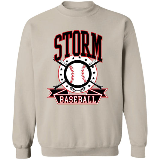 009 - STORM BASEBALL ADULT CREWNECK SWEATSHIRT - The Club