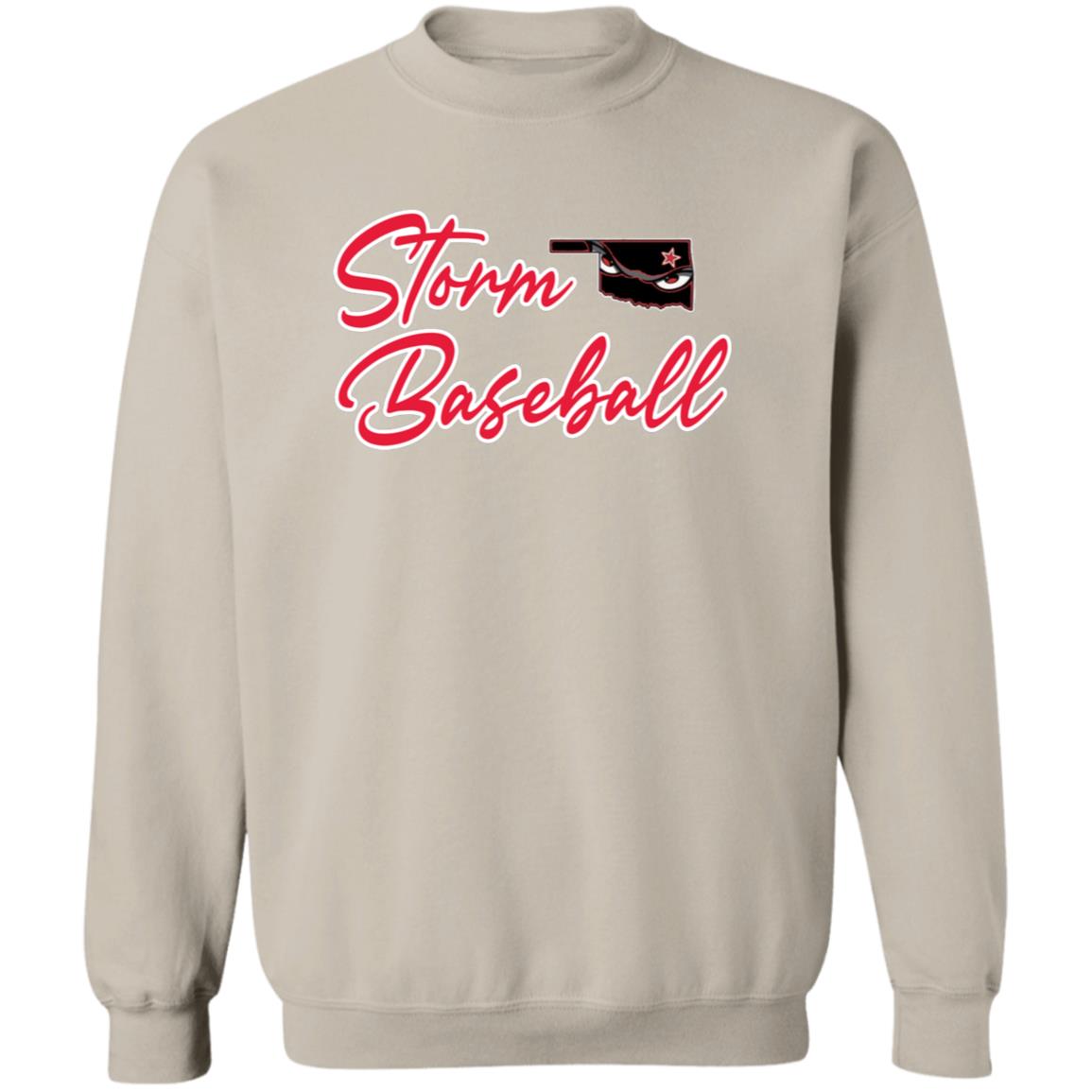 002 - STORM BASEBALL ADULT CREWNECK SWEATSHIRT