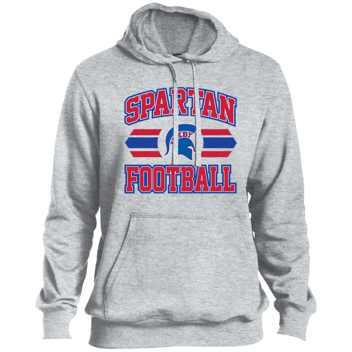 BIXBY SPARTANS FOOTBALL ADULT HOODED PULLOVER - The Club