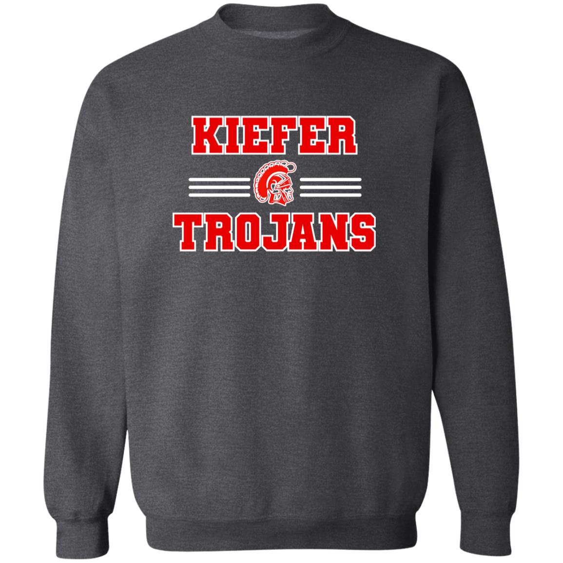 KIEFER TROJANS ADULT CLASSIC CREW SWEATSHIRT - The Club