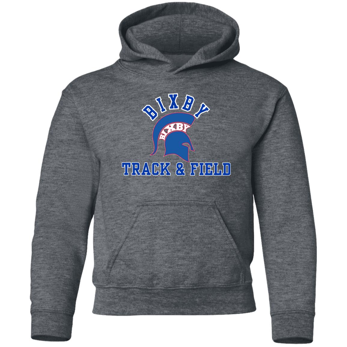 RED AND BLUE TRUE T&F YOUTH PULLOVER HOODIE