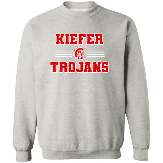 KIEFER TROJANS ADULT CLASSIC CREW SWEATSHIRT - The Club