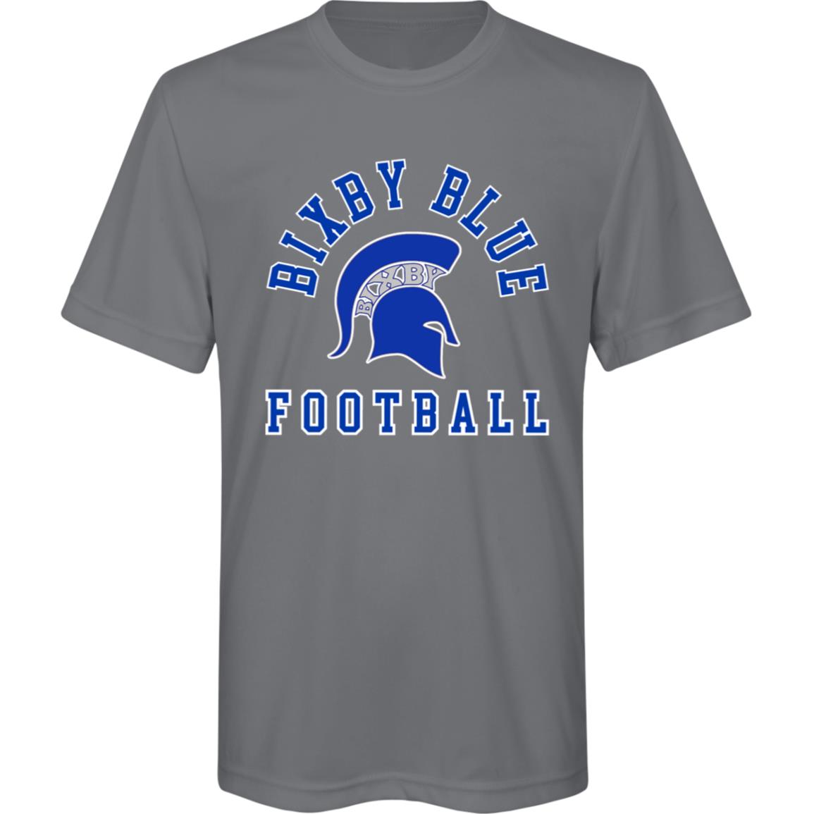 TRUE BLUE BIXBY YOUTH PERFORMANCE TEE