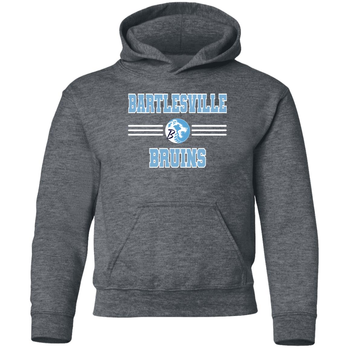 BARTLESVILLE BRUINS YOUTH HOODED PULLOVER - The Club